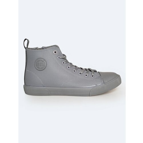 Big Star Man's Sneakers Shoes 208178 Black SkÃra ekologiczna-902 Slike